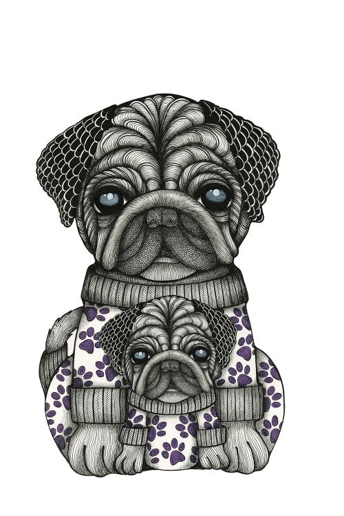 Mumpug And Baby by Ann Hutchinson wall art