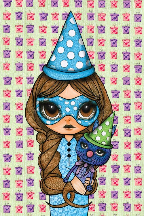 Party Girl by Ann Hutchinson wall art