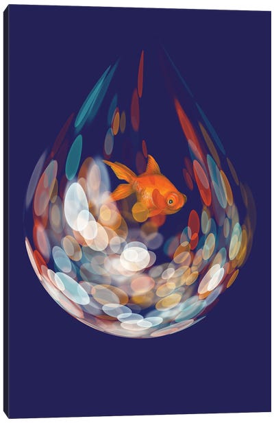 The Trip Home Canvas Art Print - Goldfish Art