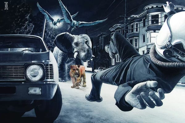 Elephants: Astronomical Menagerie by Alec Huxley