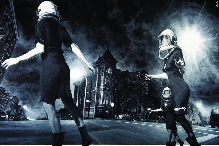 City Of Ghosts by Alec Huxley wall art