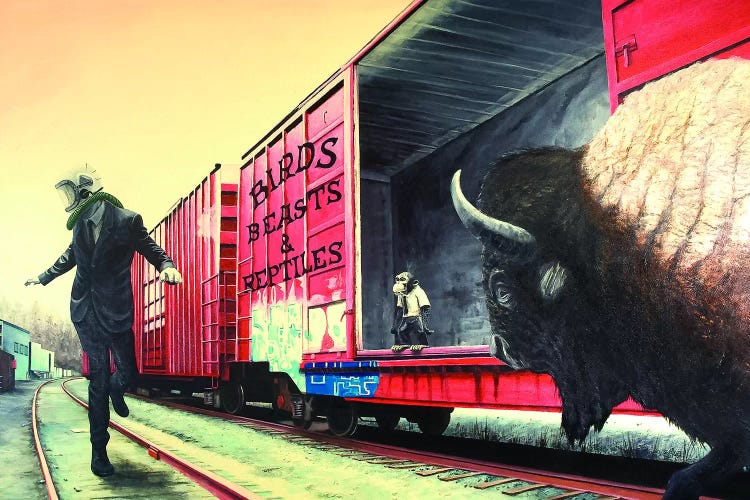 Fell Into It Like A Daydream Or A Fever by Alec Huxley wall art