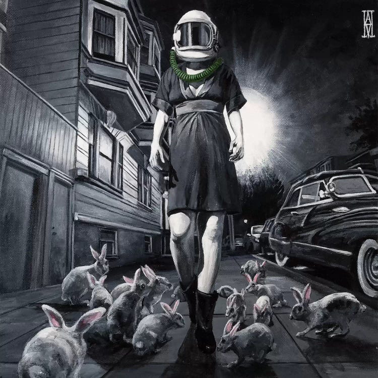 Go Ask Alice by Alec Huxley wall art