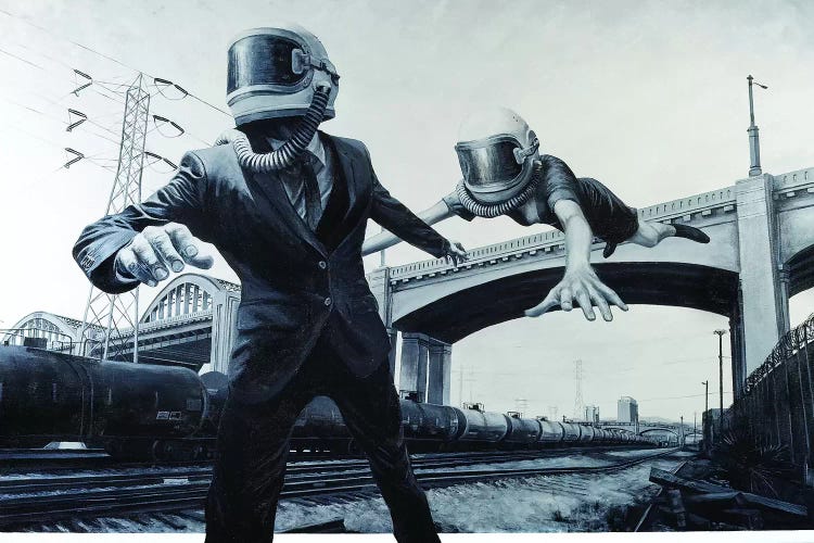186000 Miles A Second by Alec Huxley wall art