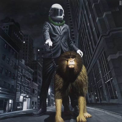 New World Monkey by Alec Huxley art print