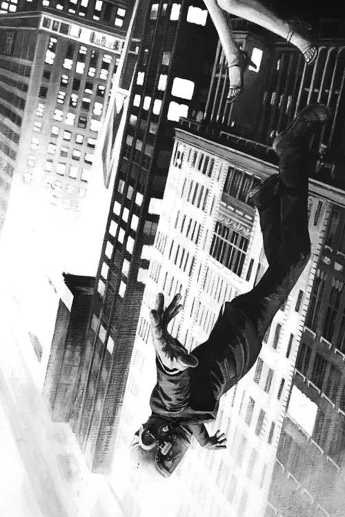 Such Great Heights by Alec Huxley wall art