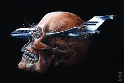 Terminal Velocity by Alec Huxley framed wall art