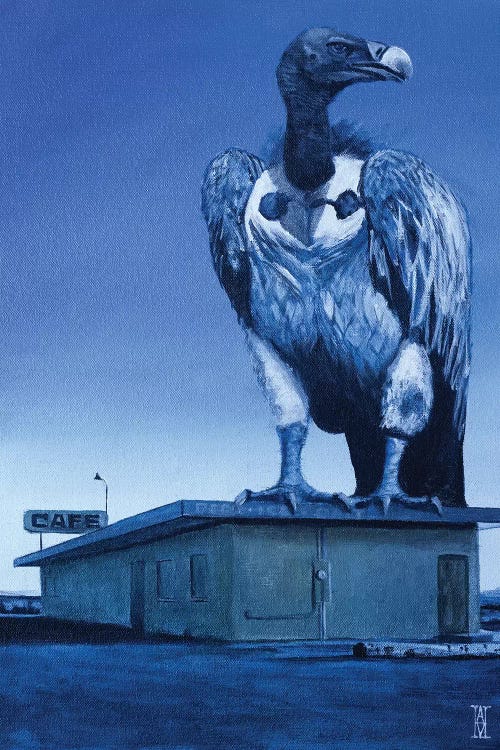 Dusk Of The Vulture by Alec Huxley wall art