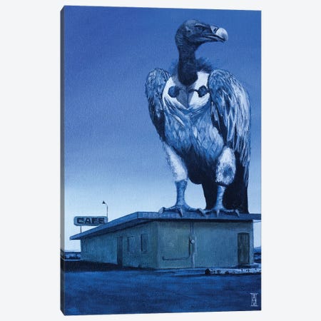 Dusk Of The Vulture Canvas Print #AHU73} by Alec Huxley Canvas Art