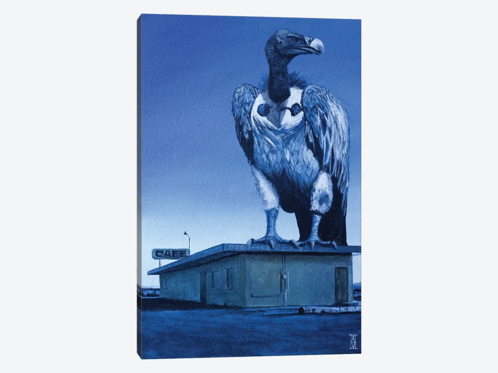 Dusk Of The Vulture by Alec Huxley 1-piece Canvas Wall Art