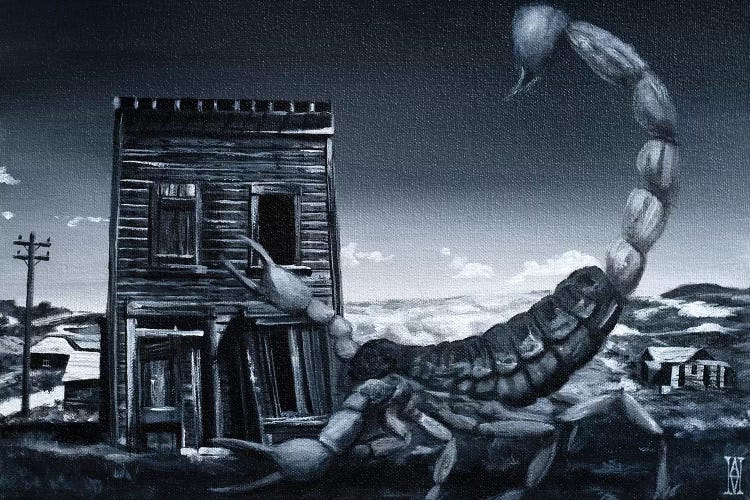 Eve Of The Scorpion by Alec Huxley wall art