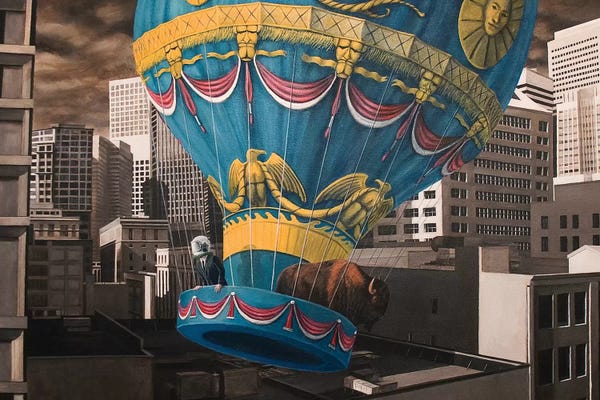 Hot Air Balloons: Passepartout by Alec Huxley