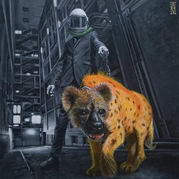 Leopards: Alley Scraps by Alec Huxley