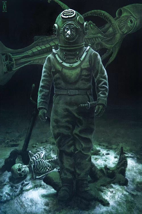 Captain Nemo by Alec Huxley wall art