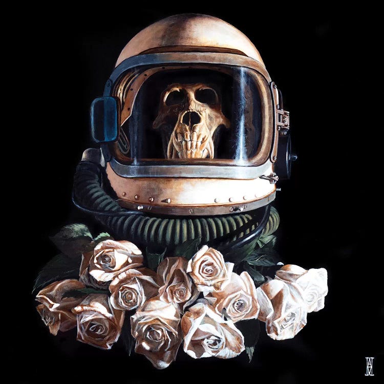 Starship Trooper Redux by Alec Huxley wall art
