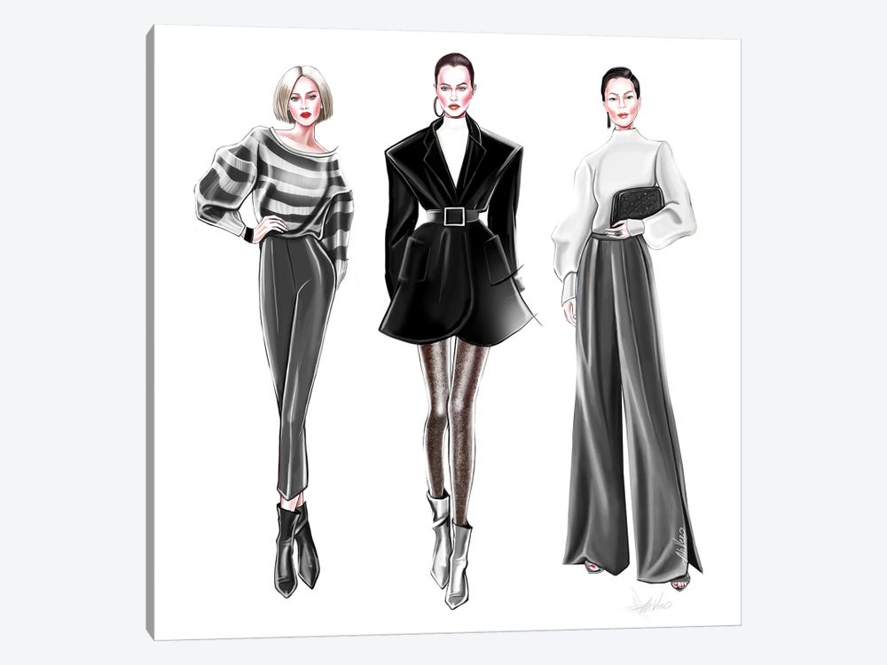 Fashion illustrations for clothing brands - AhVero