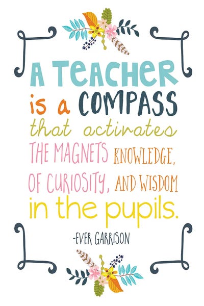Teachers: Teacher Quote by Ashley Davis