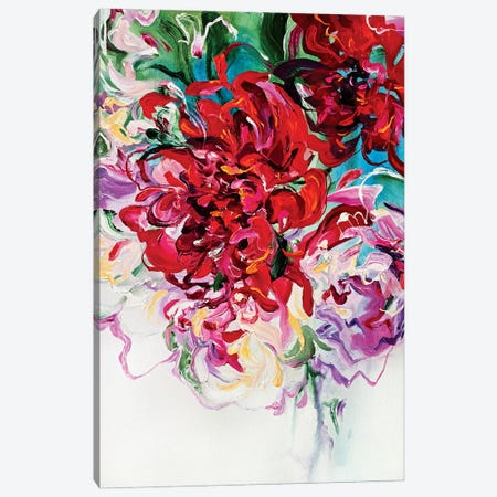 Abstract Floral Canvas Print #AHZ33} by Anna Cher Canvas Art Print