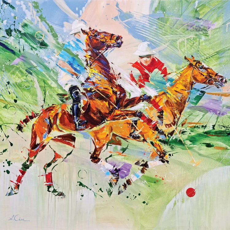 Polo III by Anna Cher wall art
