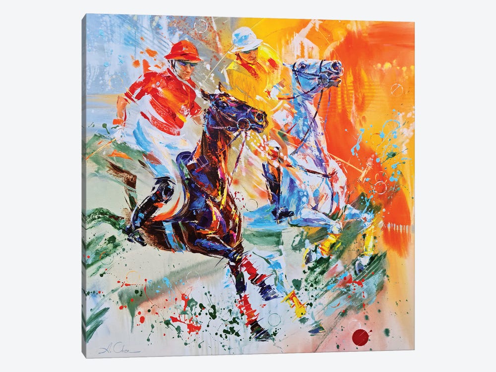 Polo IV by Anna Cher 1-piece Canvas Art