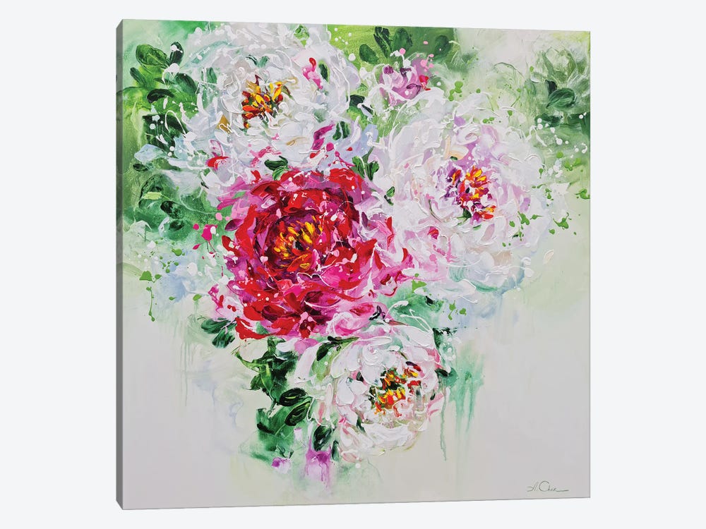 Floral III by Anna Cher 1-piece Canvas Wall Art