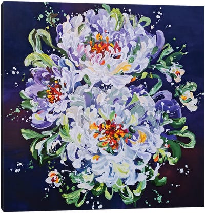 Floral IV Canvas Art Print - Anna Cher