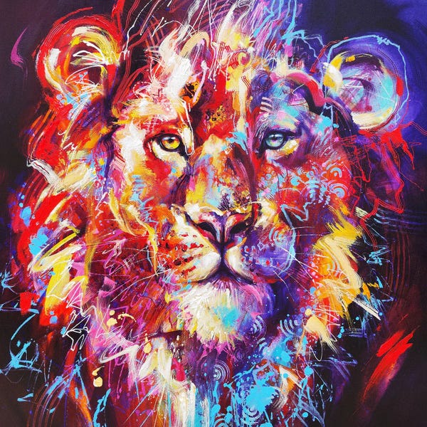 Anna Cher: Lion by Anna Cher