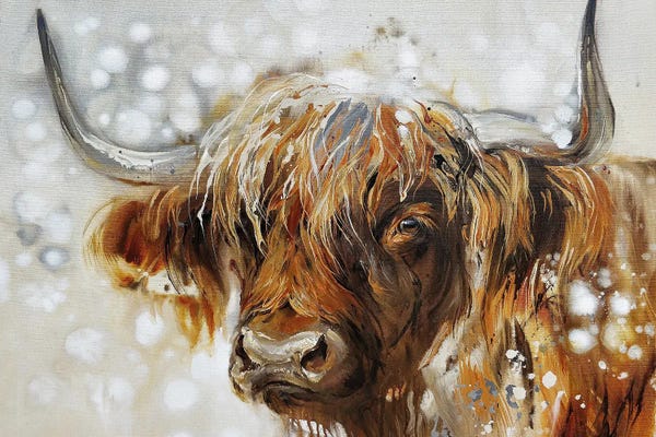 Anna Cher: Highland Morning by Anna Cher