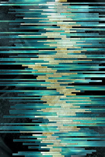 Large Modern Art - Canvas Prints: Spirit With Mechanism by 5by5collective