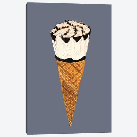 Cornetto Ice Cream Canvas Print #AIE51} by Alice Straker Canvas Print