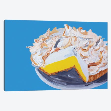 Lemon Meringue Pie Canvas Print #AIE55} by Alice Straker Canvas Artwork