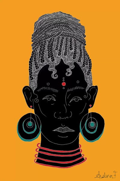 Jasmine by Aislinn F framed canvas print