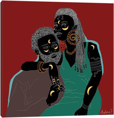 Love Canvas Art Print - African Culture