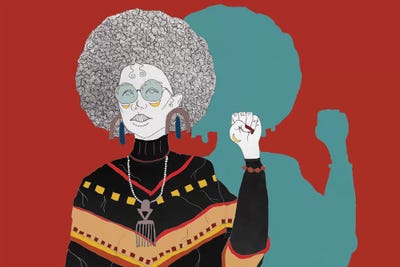 Power To Da People by Aislinn F canvas print