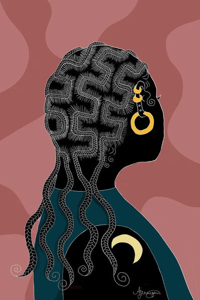 Retrospect by Aislinn F framed canvas print