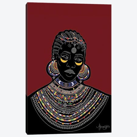 Maasai II Canvas Print #AIF56} by Aislinn F Canvas Print