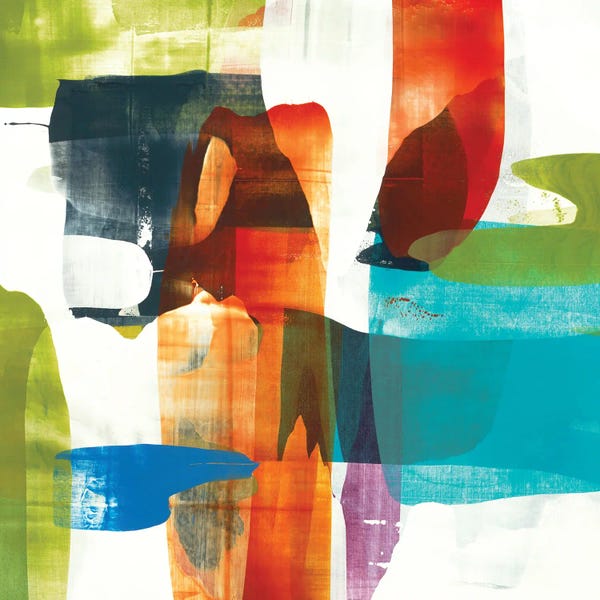 Colorful Abstracts: Vibrant Spirit I by Alridge