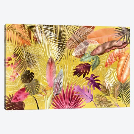 Tropical Foliage VII Canvas Print #AII126} by amini54 Canvas Print