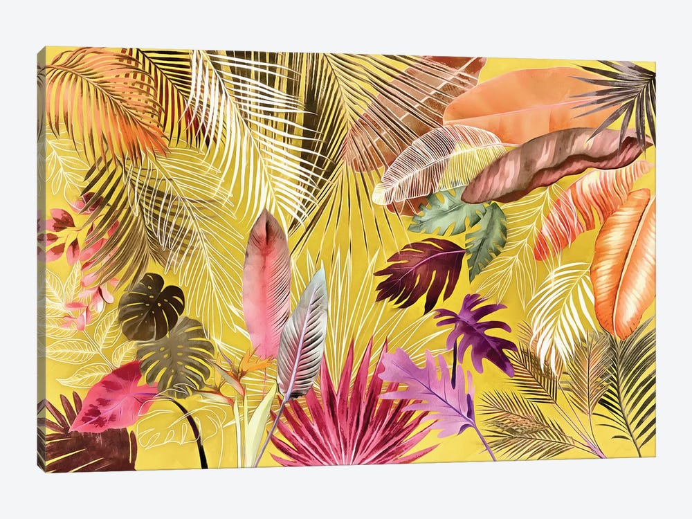 Tropical Foliage VII by amini54 1-piece Art Print