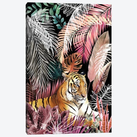 Jungle Tiger I Canvas Print #AII127} by amini54 Canvas Print