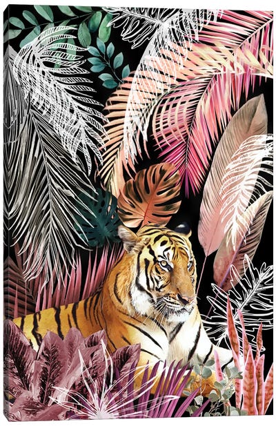 Jungle Tiger I Canvas Art Print