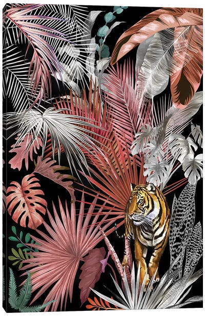 Jungle Tiger II Canvas Art Print - Jungles