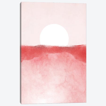 Minimal Landscape Pink I Canvas Print #AII17} by amini54 Canvas Art