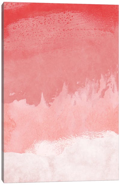 Minimal Landscape Pink II Canvas Art Print - amini54