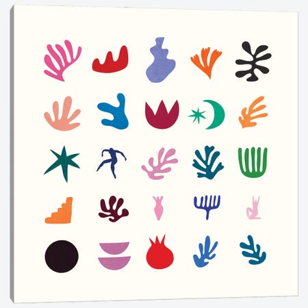 Matisse Elements Canvas Print #AII243} by amini54 Art Print