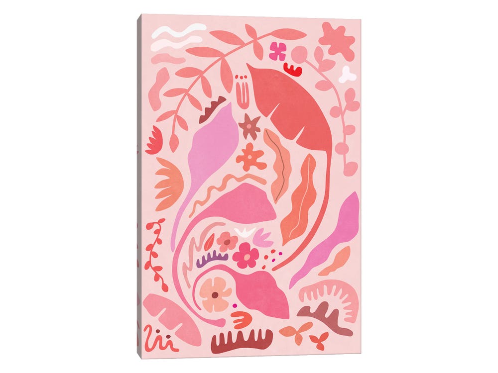 Patterned Paper - Pink Flora