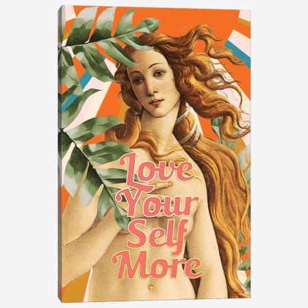 Love Yourself More, Venus Canvas Print #AII264} by amini54 Canvas Art