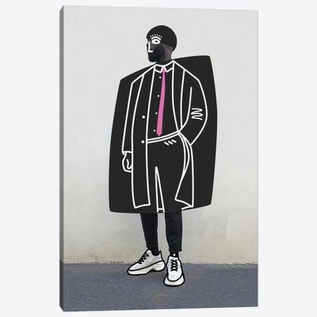 The Gentleman Canvas Print #AII285} by amini54 Canvas Wall Art