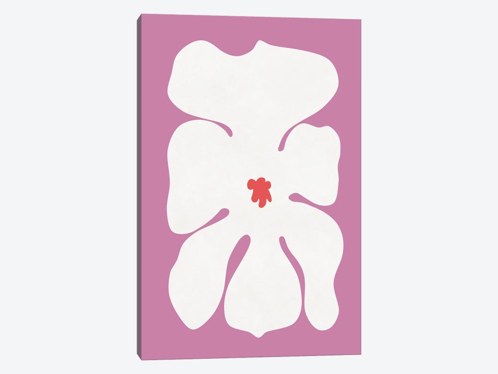 White Orchid by amini54 1-piece Canvas Artwork
