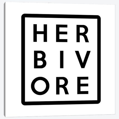 Herbivore 3x3 Letter Grid Canvas Print #AII324} by amini54 Art Print